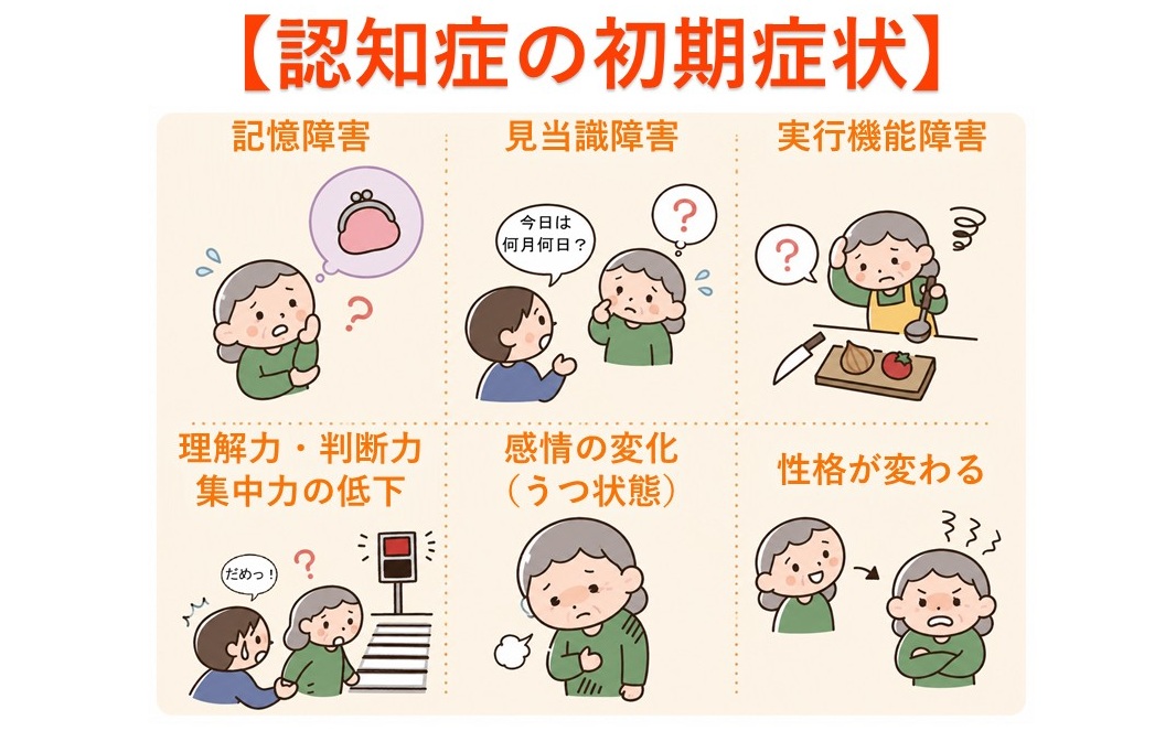 認知症の説明図